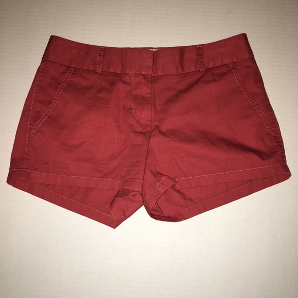 J. Crew Pants - J Crew Broken In Chino Shorts Size 00 Orange